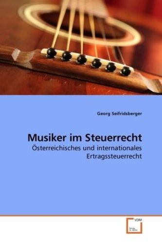 Musiker im Steuerrecht