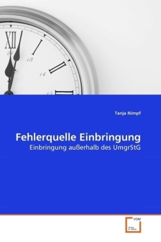 Fehlerquelle Einbringung