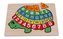 Small Foot Dřevěné hračky písmenkové puzzle želva