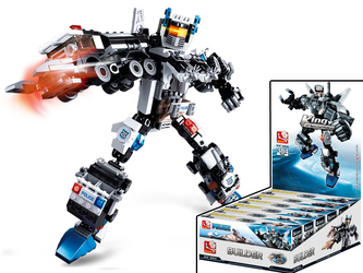 Sluban Builder M38-B0635 King of Special Police 6 into 1