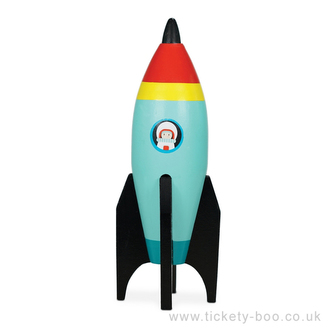 Le Toy Van barevná raketa 1ks modrá