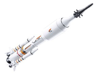 Sluban Space M38-B0735 Raketa pro raketoplán 2v1
