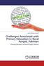 Challenges Associated with Primary Education in Rural Punjab, Pakistan