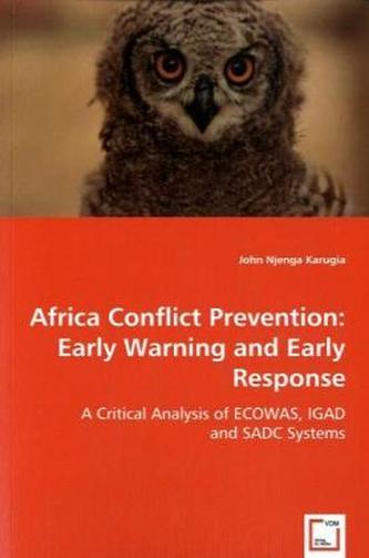Africa Conflict Prevention: Early Warning and Early Response