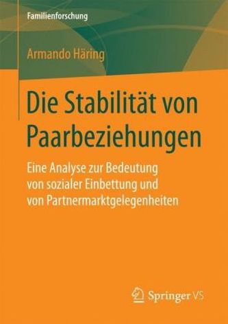 Die Stabilität von Paarbeziehungen