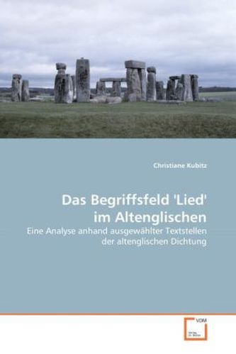 Das Begriffsfeld 'Lied' im Altenglischen