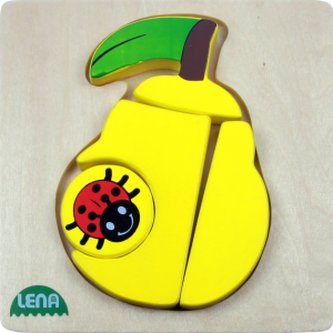 Lena Dřevěné puzzle hruška