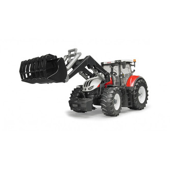 Bruder Traktor Steyr 6300 Terrus CVT + čelní nakladač