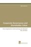 Corporate Governance und Shareholder Value