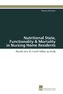 Nutritional State, Functionality & Mortality in Nursing Home Residents