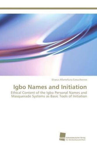Igbo Names and Initiation