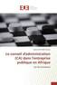 Le conseil d'administration (CA) dans l'entreprise publique en Afrique