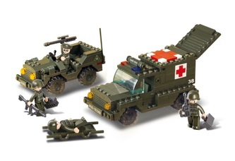 Sluban Army M38-B6000 Ambulance