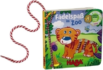 Fädelbuch - Fädelspaß im Zoo