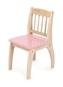Tidlo Dřevěná židlička Junior růžová