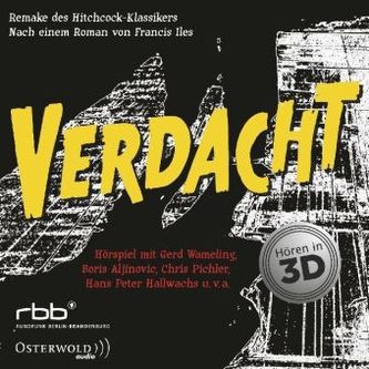 Verdacht, 1 Audio-CD