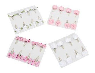 Small Foot Sponky do vlasů květy sada 32 ks