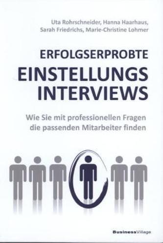 Erfolgserprobte Einstellungsinterviews