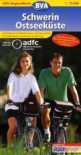 ADFC Regionalkarte Schwerin, Ostseeküste