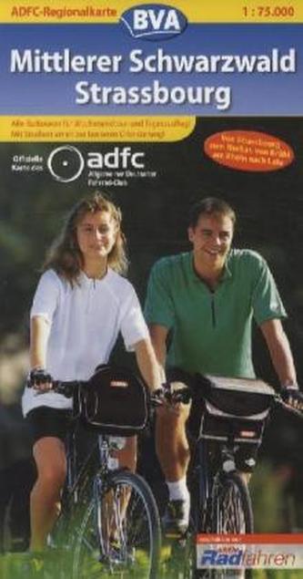 ADFC Regionalkarte Mittlerer Schwarzwald, Strassbourg
