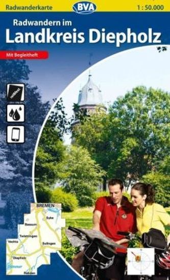 BVA Radwanderkarte Radwandern im Landkreis Diepholz