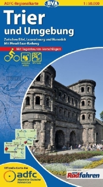 ADFC Regionalkarte Trier und Umgebung