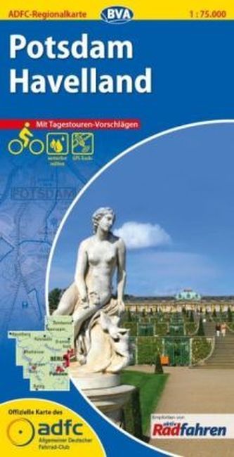 ADFC Regionalkarte Potsdam, Havelland