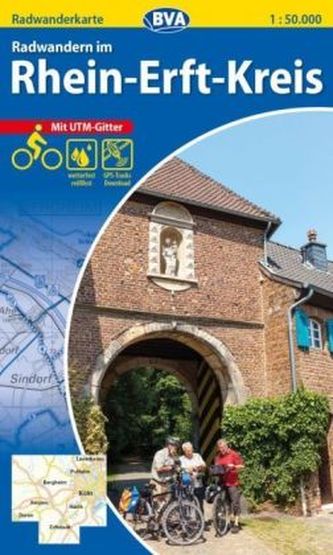 BVA Radwanderkarte Radwandern im Rhein-Erft-Kreis