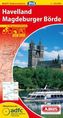 ADFC-Radtourenkarte Havelland Magdeburger Börde 1:150.000, reiß- und wetterfest, GPS-Tracks Download und Online-Begleitheft