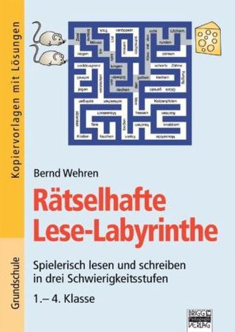 Rätselhafte Lese-Labyrinthe