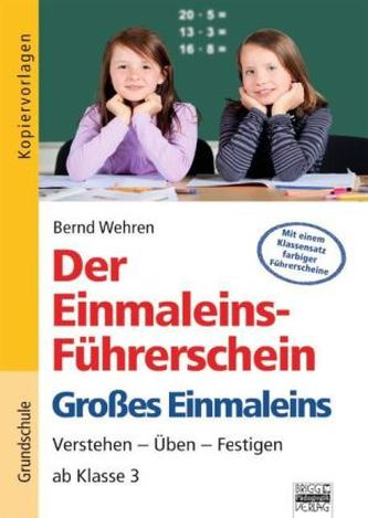 Der Einmaleins-Führerschein Großes Einmaleins