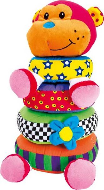 Small Foot  Plyšová hračka Skládací opička
