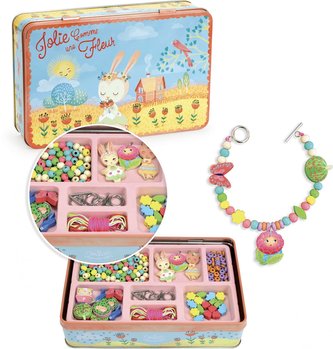 Vilac Dřevěné korálky v boxu Garden