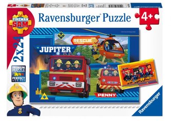 Puzzle Požárník Sam Pojďme hasit/2x24 dílků