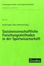 Sozialwissenschaftliche Forschungsmethoden in der Sportwissenschaft