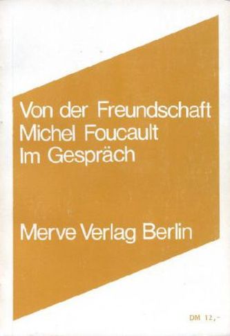 Von der Freundschaft