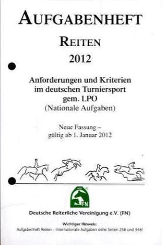 Anforderungen und Kriterien im Deutschen Turniersport gem. LPO (Nationale Aufgaben), Inhalt