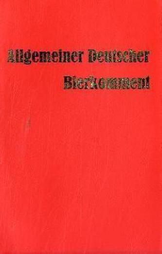 Allgemeiner Deutscher Bierkomment von 1899