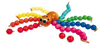 Small Foot Provlékání navlékací pavouk