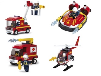 Sluban Hasiči M38-B0622 Display 4druhy/8ks