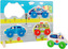 Small Foot Dřevěné vkládací puzzle auta