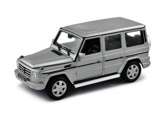 Welly - Mercedes-Benz G-Class 1:24 stříbrný