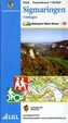Topographische Freizeitkarte Baden-Württemberg Sigmaringen, Tuttlingen