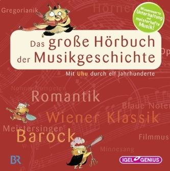 Das große Hörbuch der Musikgeschichte, 14 Audio-CDs