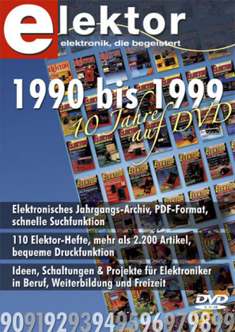 Elektor 1990 bis 1999, 1 DVD-ROM