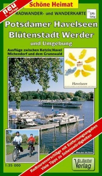 Doktor Barthel Karte Potsdamer Havelseen, Blütenstadt Werder und Umgebung