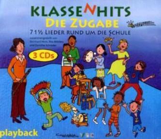 KlassenHits, Die Zugabe, Playback, Audio-CDs