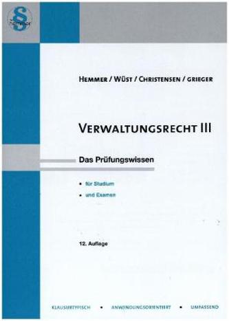 Verwaltungsrecht. Tl.3