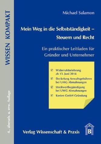 Mein Weg in die Selbstständigkeit - Steuern und Recht
