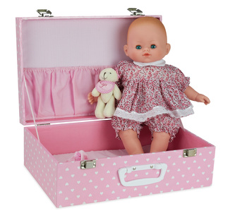 Petitcollin Panenka v kufříku Baby Doll Capucine 36 cm